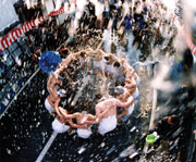 『勇壮大原水掛祭り』