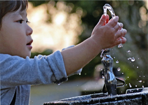 特別賞<br />給水工事技術振興財団理事長賞『水遊び』