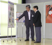 皇太子殿下がご視察／東京都下水道局