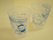 カップを蛇口回帰のツールに／上田市上下水道局