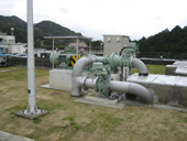 小水力発電で省エネ実現／三重県磯部浄水場に納入／石垣