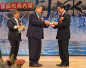御園専務が協会表彰受賞／台湾水道協会総会
