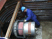 九州最大のホースライニング工事／開削困難箇所で採用／佐賀市水道局