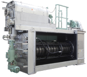 新型下水汚泥脱水機を発表／ハイブリッド型スクリュープレスＩＳＧＫ―Ｖ／石垣