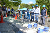 復旧作業内容の明確化へ／横浜市水道局と合同訓練／横浜市管工事協同組合