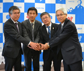 ブロワ不要で７０％節電／年内に高知市下知水再生セにプラント設置／Ｂ―ＤＡＳＨの研究体が発足／無曝気循環式水処理技術／高知市､高知大学､ＪＳ､メタウォーター