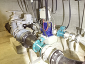 マイクロ水力発電の実証開始／小型化や低コスト化を実現／縦型で狭小なスペースに設置可能／富山県南砺市の森清配水池内に／ダイキン工業