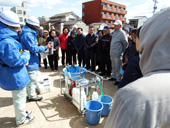 松江市で合同防災訓練／日水協島根県支部