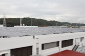 西部水再生セで太陽光発電／市内最大級の