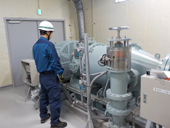 小水力発電施設が運転開始／東京発電が整備･管理･売電／柏崎市ガス水道局赤坂山浄水場