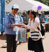 浸水対策強化月間で見学会／東京都下水道局