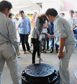 ＳＰＲ･マンホール蓋体験会／横浜市環境創造局