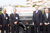 鹿児島市に給水車配備／九州初、全国で５台目／ヴェオリア･ジェネッツ