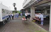 停電対策で移動電源車／揚水ポンプ所に電力供給／神奈川県企業庁