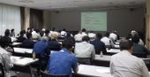 工事の品質と技術力向上へ/水道工事担当者研修会開く/会津若松市上下水道局